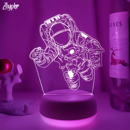 Zeyphr 3D Astronaut Lamp